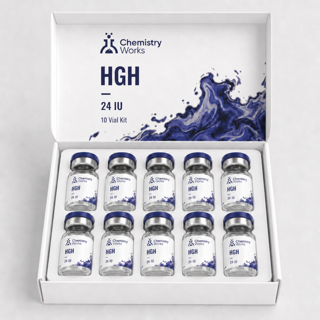 Chemistry Works HGH 24 IU 10 vial kit